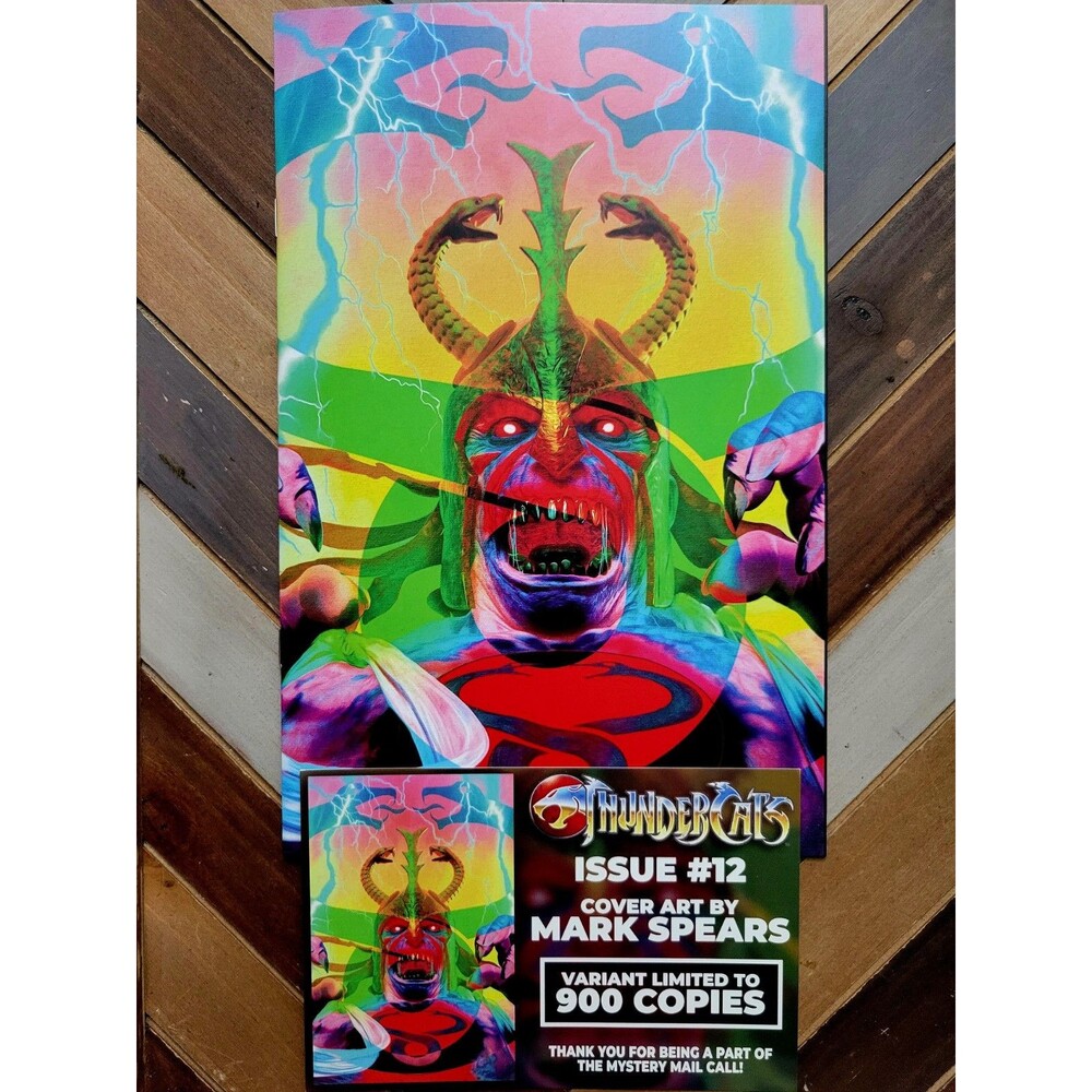 THUNDERCATS #12 (Dynamite 2025) MARK SPEARS 1/900 ComicTom 101 Brand New + COA